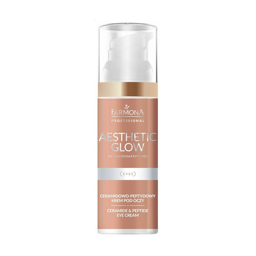 Крем для шкіри навколо очей Farmona Professional Aesthetic Glow Ceramide &amp; Peptide Eye Cream, 50 мл